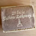 Prezent na rocznicę Ślubów Zakonnych - z dedykacją, haftem