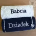 Prezent dla Babci i Dziadka - ręczniki z haftem