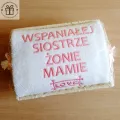 Prezent dla żony, siostry, mamy - ręcznik w koszu