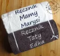 Ręcznik z dedykacją dla Mamy, Taty