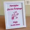 Pamiątka Chrztu dla Dziewczynki