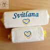 Wyjątkowy prezent dla Ukrainki, Ukraińca - ręczniki haftowane