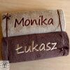 Komplet ręczników z imionami