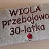 Prezent dla Szefowej, Kierowniczki na 30 urodziny - ręcznik z napisem