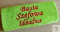 Prezent dla Szefowej - ręcznik z dedykacją