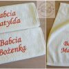 Prezent dla Babci - ręcznik z haftem