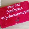 Prezent dla Wychowawczyni na Dzień Nauczyciela - ręcznik z dedykacją