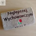 Prezent dla Wychowawczyni - ręcznik z haftem