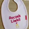 Prezent na roczek - śliniak z imieniem