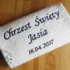 Prezent na chrzest dla dziecka - ręcznik z dedykacją